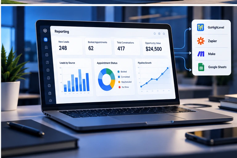 Lead Pilots Reporting and Operational Dashboard illustration